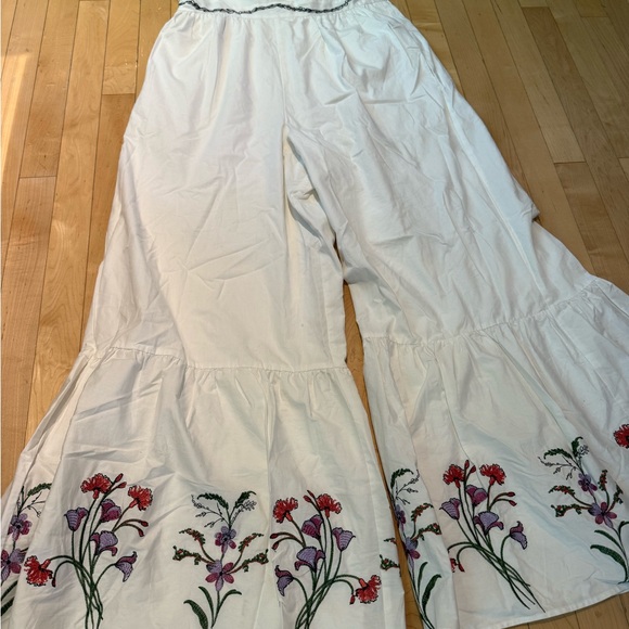 Anthropologie Hutch Floral Embroidered Jumpsuit - Picture 8 of 9
